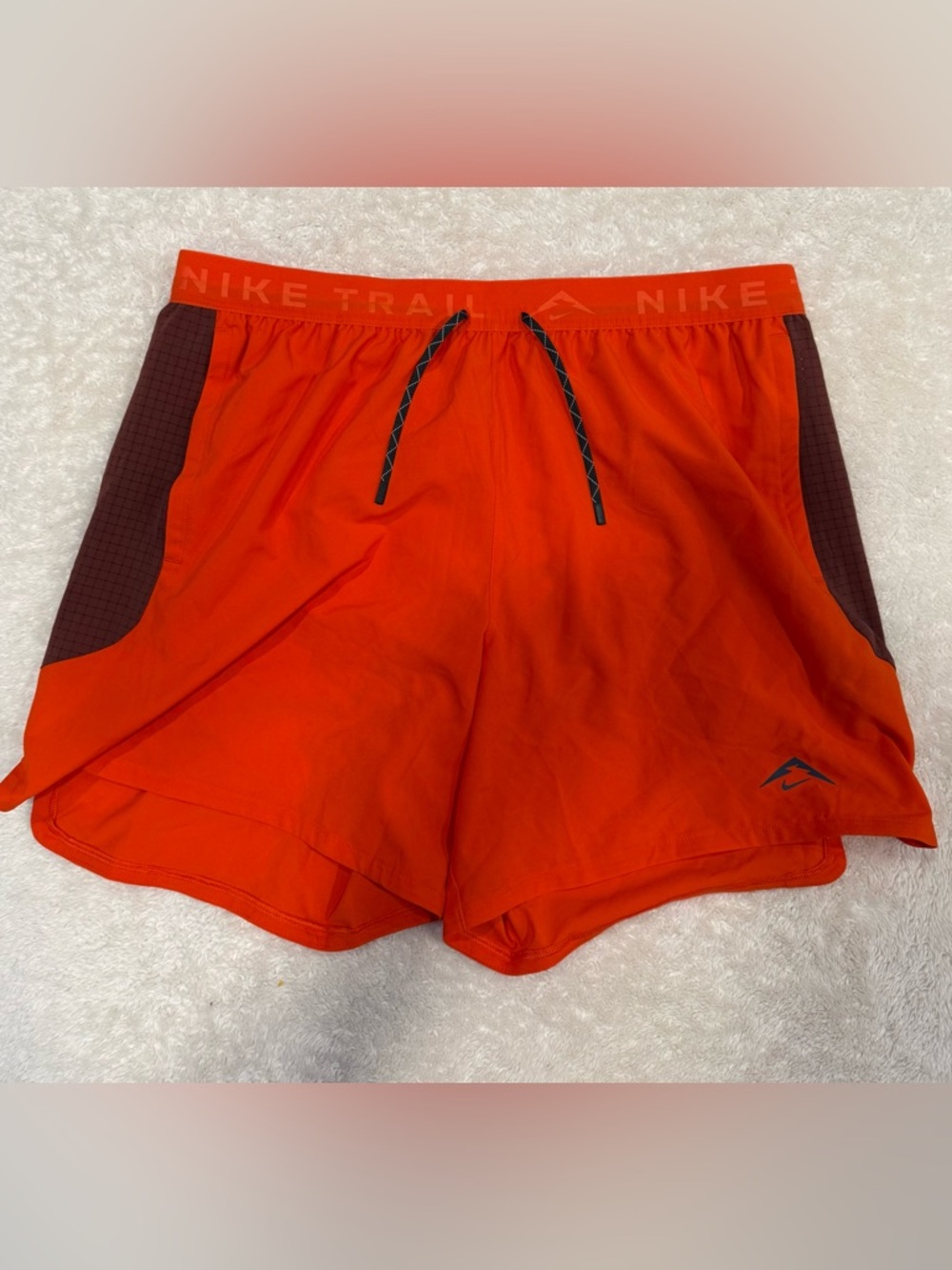 Nike Trail Second Sunrise Dri Fit ADV 6” Running Shorts HJ3574 633 Sz L SAMPLES